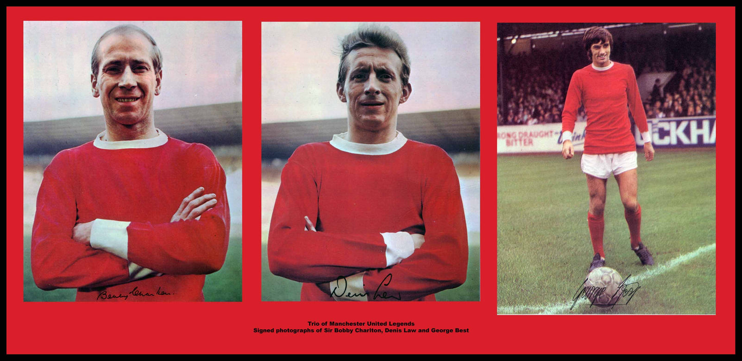 Trio of Manchester United Legends