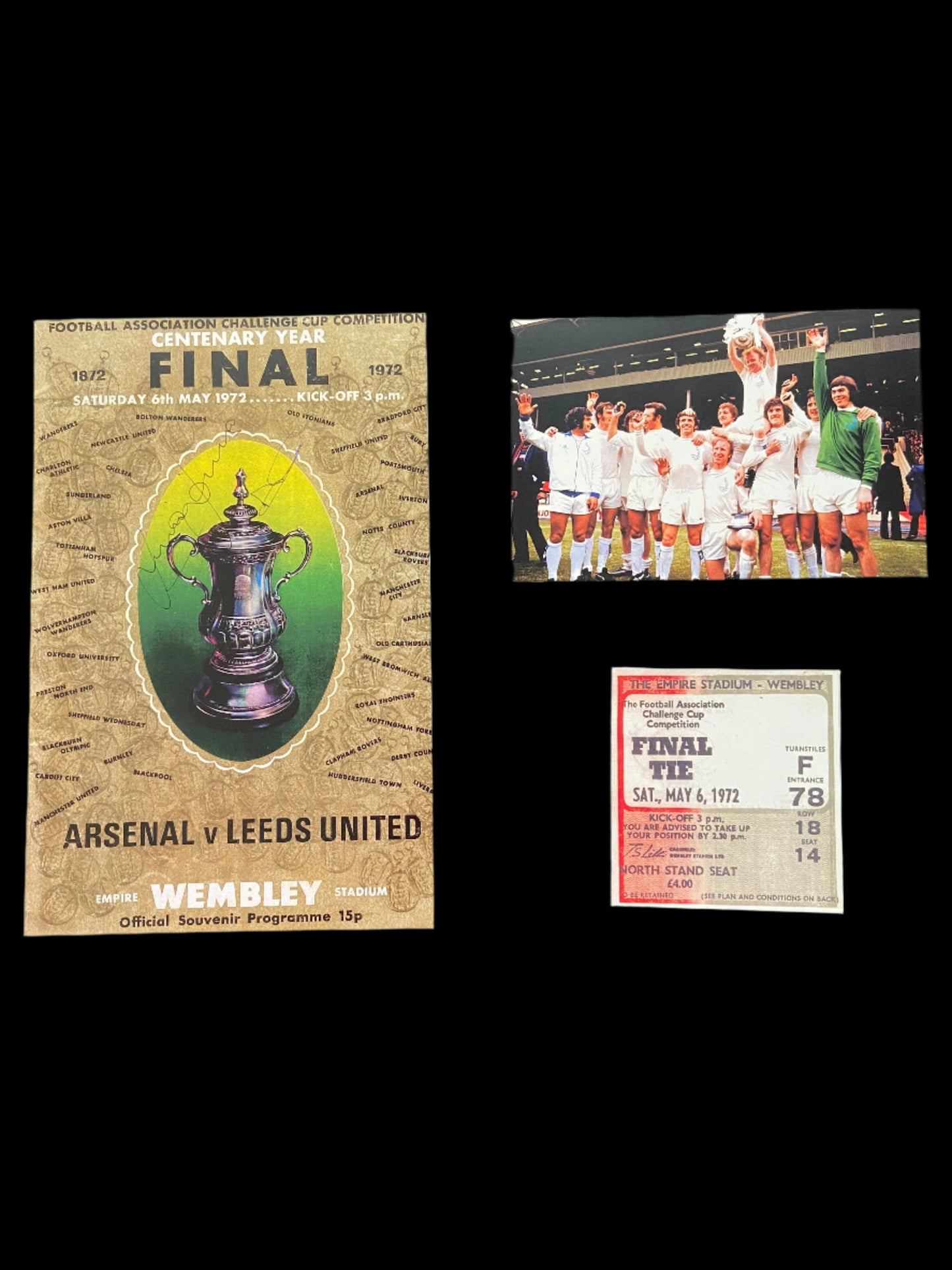 Leeds v Arsenal 1972