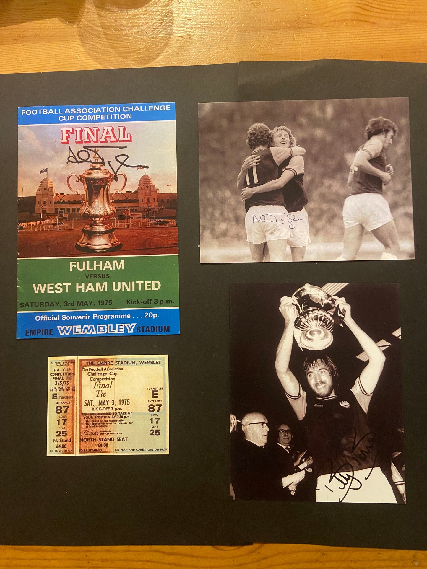 West Ham v Fulham 1975 Cup Final