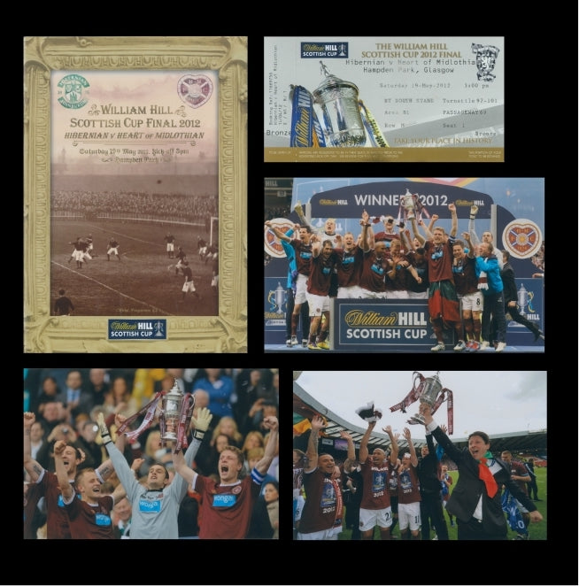 Hearts V Hibernian Scottish Cup Final 2012 Winners