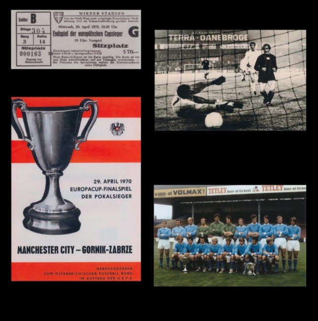 Manchester city v Gornik Zabrze 1970 European Cup winners cup Final.
